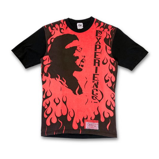 70'S VINTAGE NZ MADE JIMI HENDRIX "EXPERIENCE" TEE (M)