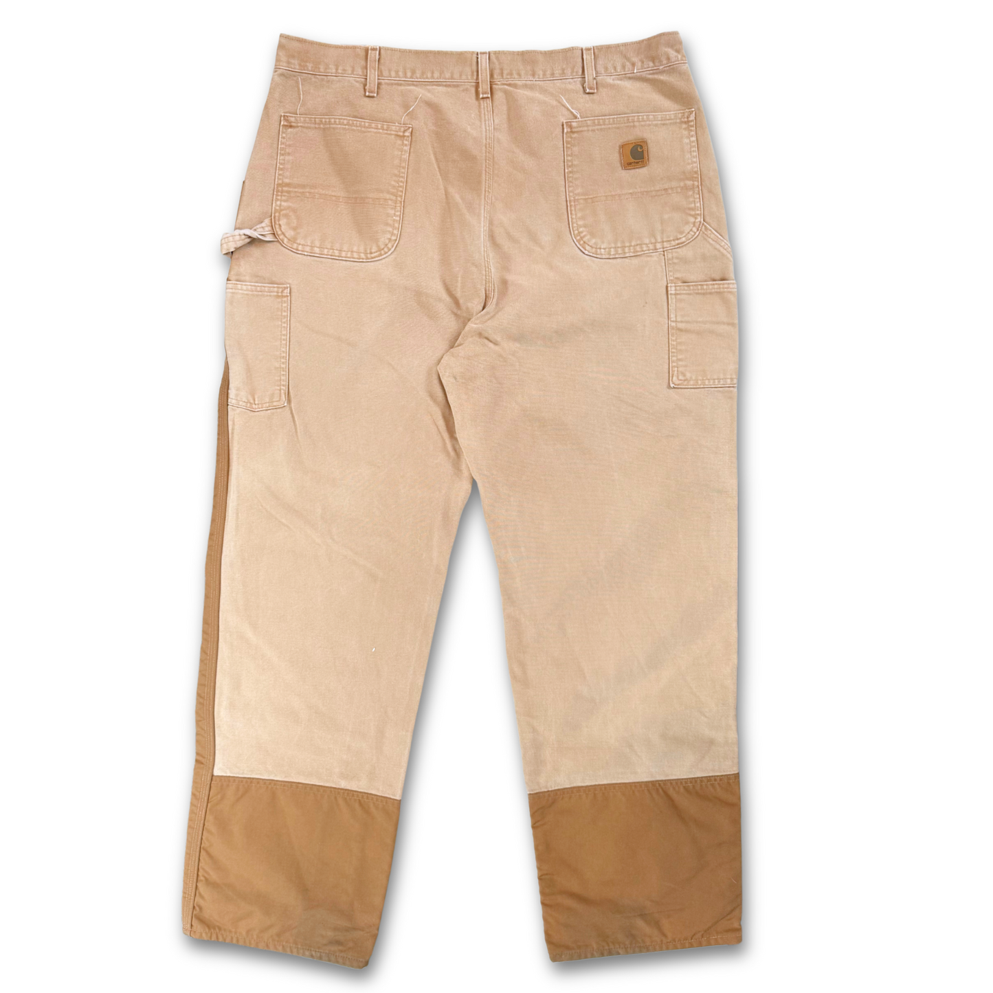 CARHARTT CANVAS HUNTING CARPENTER PANTS (42X34)