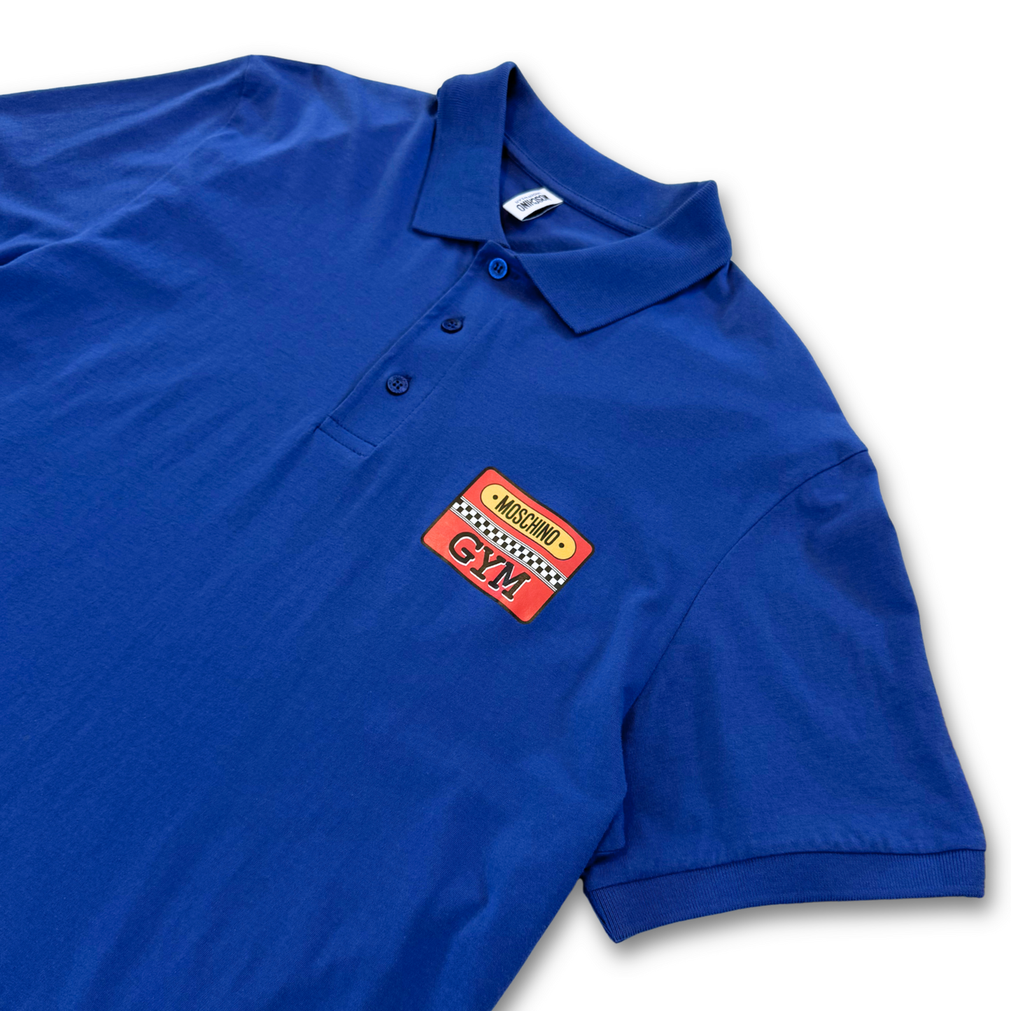 MOSCHINO 'GYM' POLO TEE (XL)