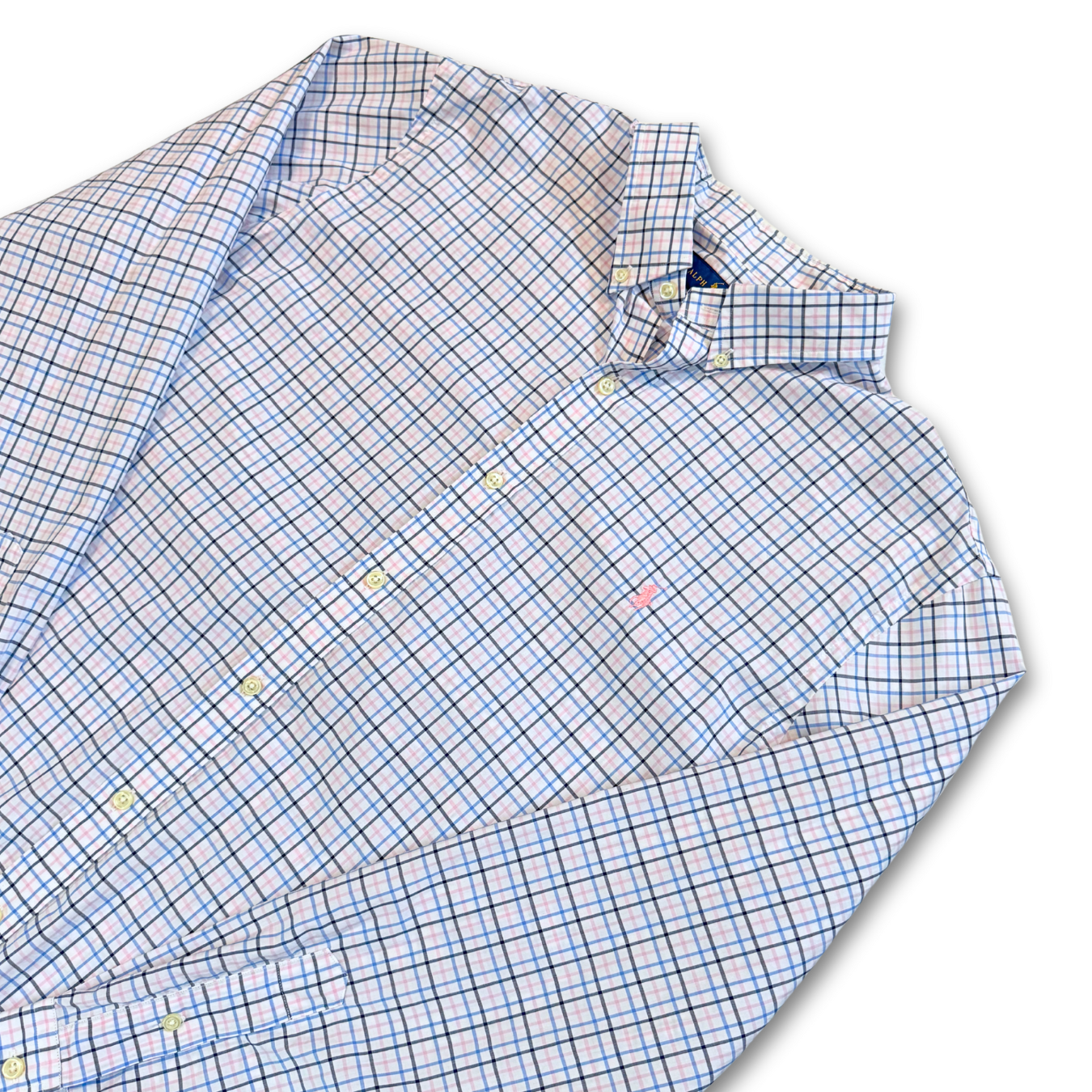 POLO RALPH LAUREN BUTTON UP SHIRT (XL)