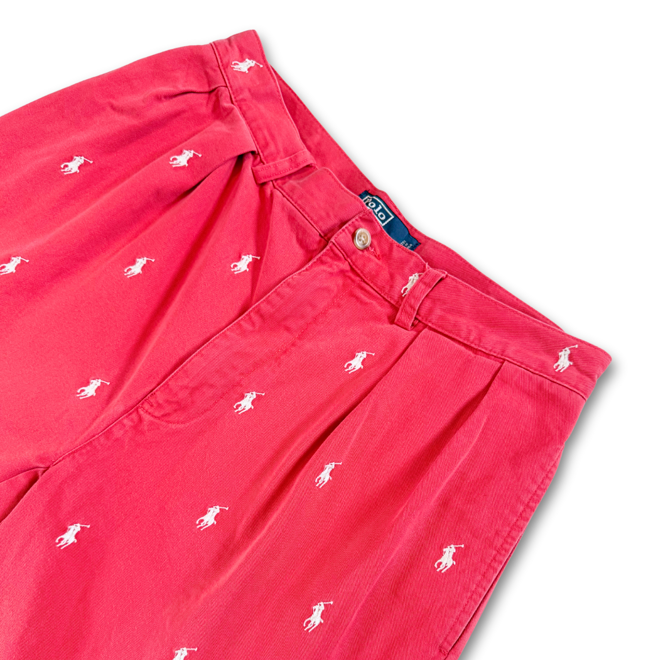 POLO RALPH LAUREN PONY CHINO SHORTS (32")
