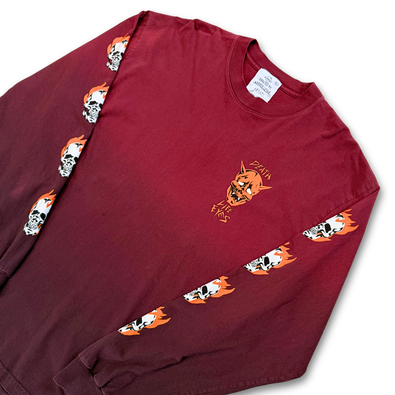 Warren Lotas X Ricardo Diseño "Demon" Long Sleeve Tee (XL)