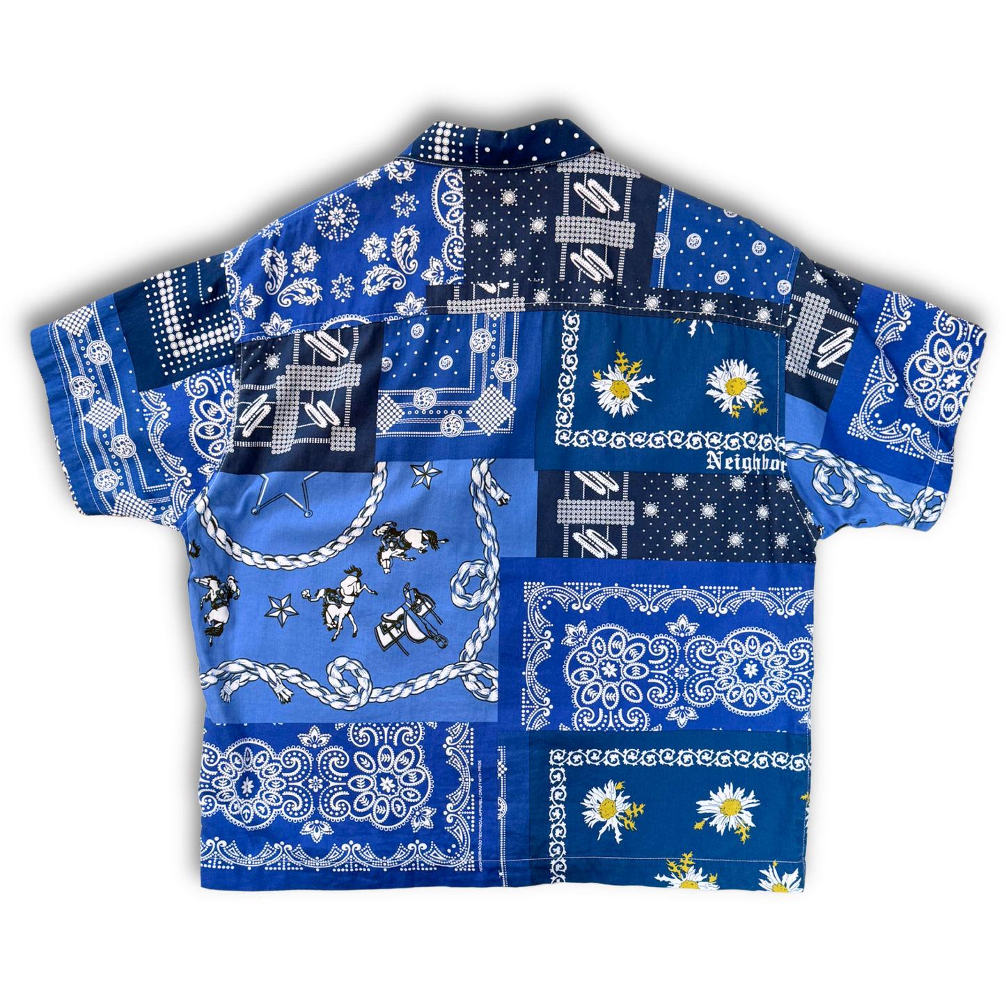 Neighborhood Bandana shirt (L)