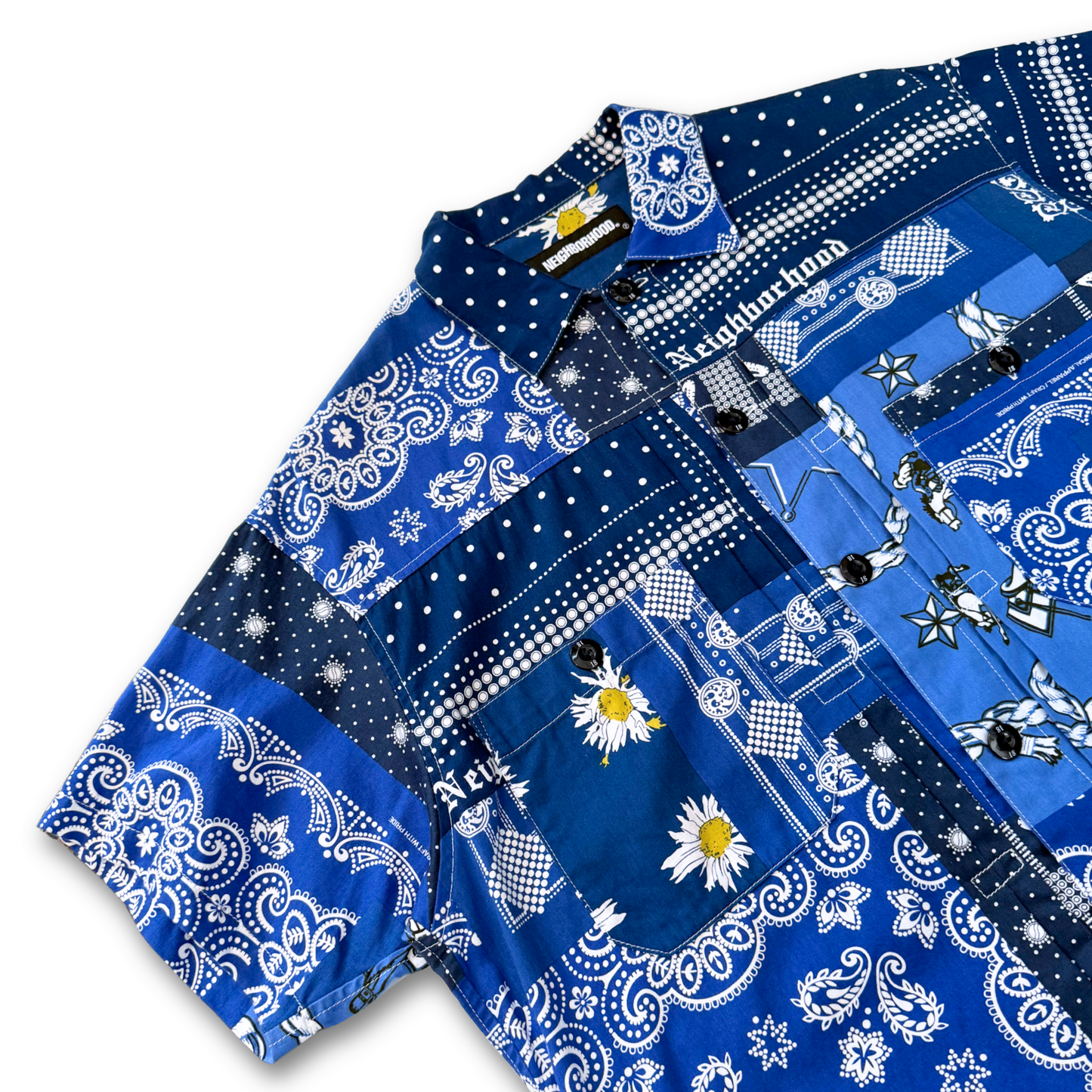 Neighborhood Bandana shirt (L)
