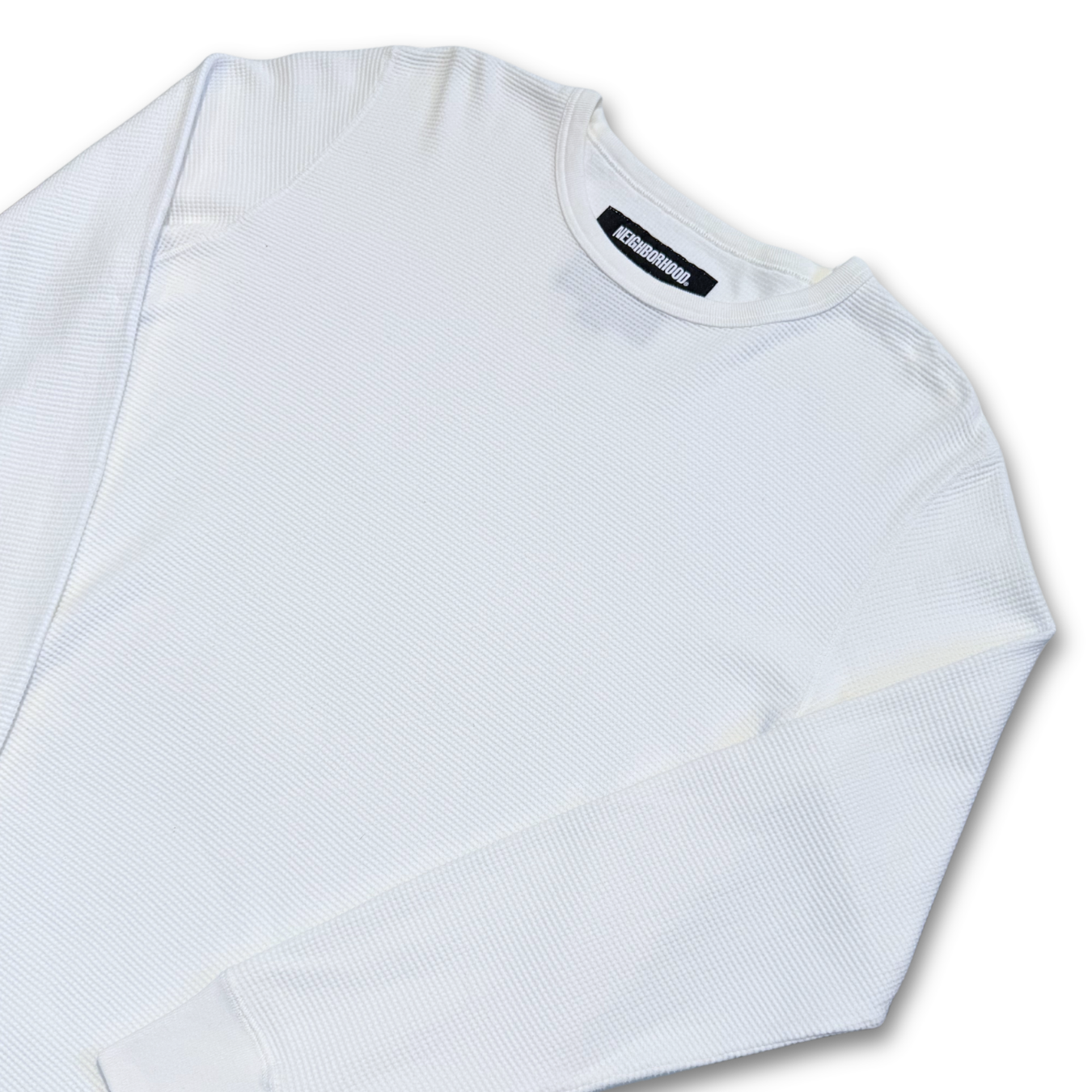NEIGHBORHOOD WAFFLE LONGSLEEVE TEE (L)
