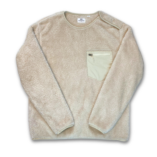 ENGINEERED GARMENTS X UNIQLO TEDDY CREWNECK (M)