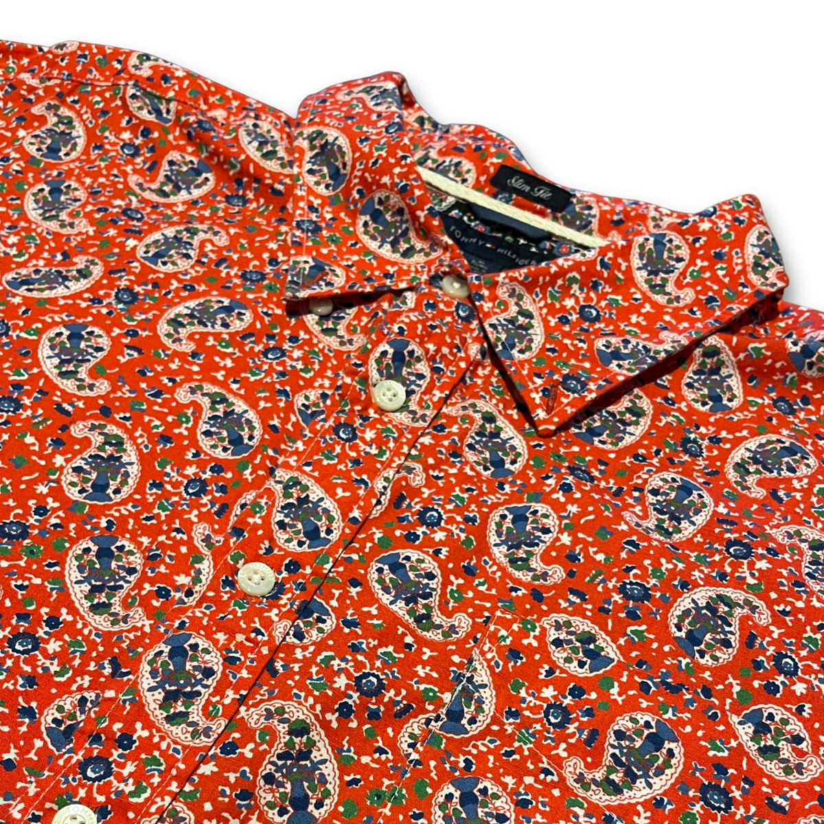 Tommy Hilfiger Paisley button-down (XL)