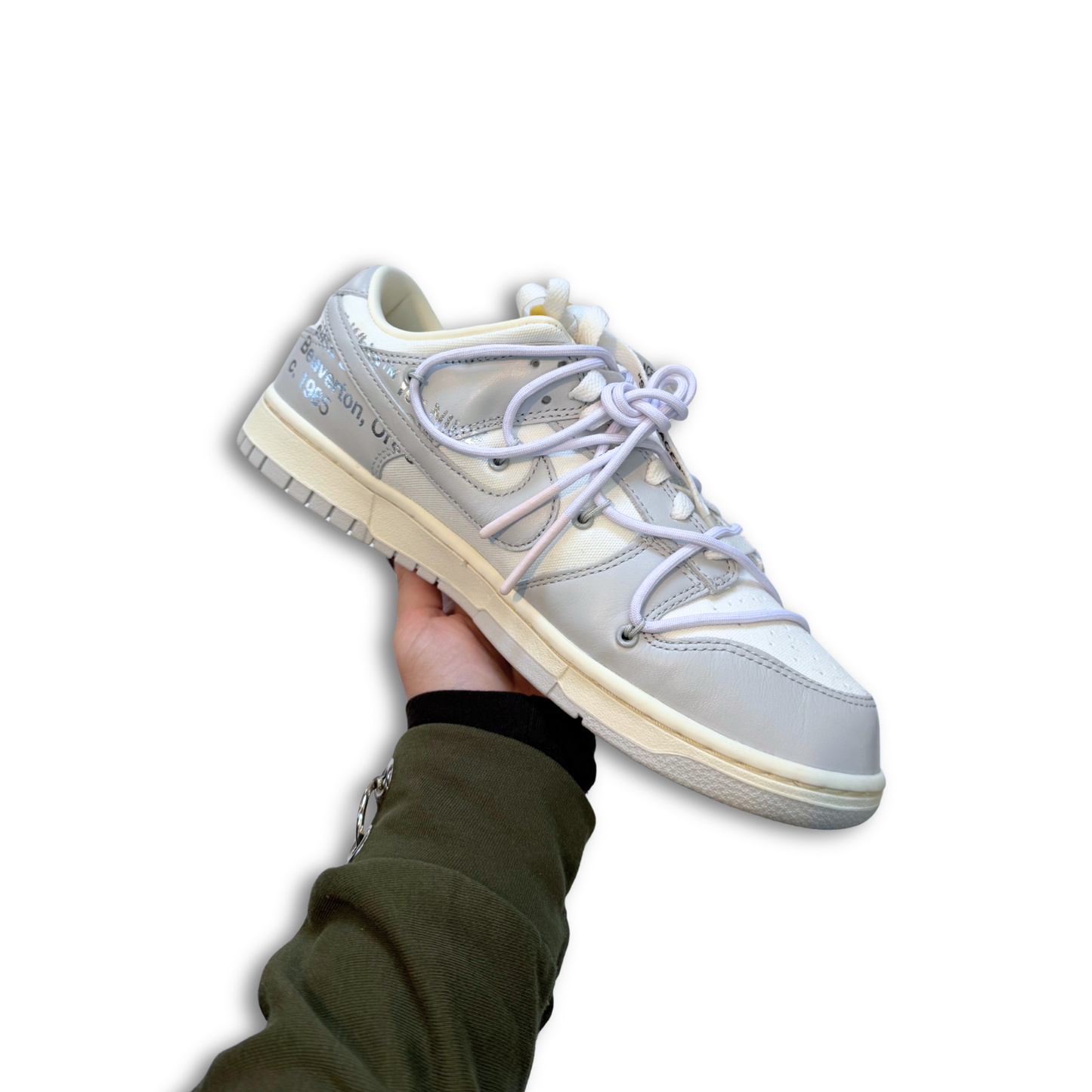 OFF-WHITE X NIKE DUNK LOW 'LOT 49' (US 10.5)
