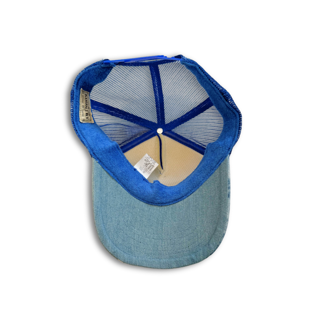 Kapital Denim Reconstruction Trucker Cap 'Blue'