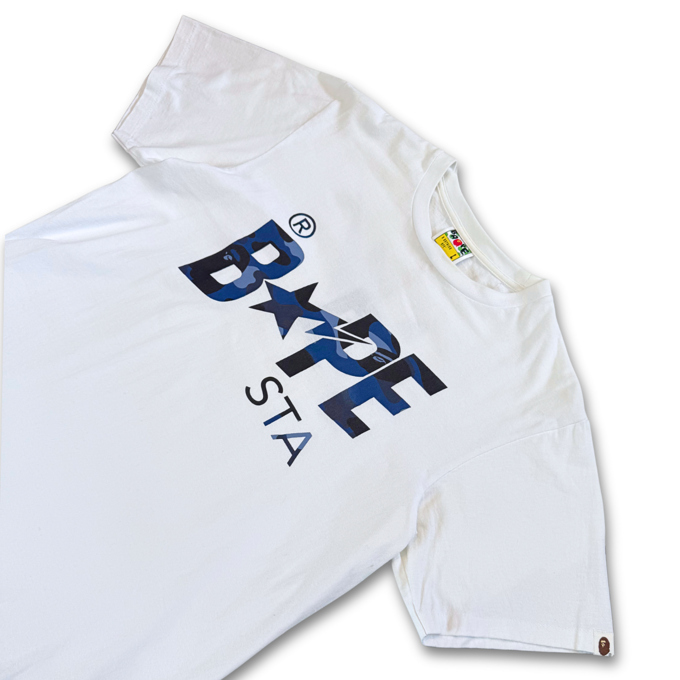 BAPE Color Camo Bape Sta Logo Tee (L)