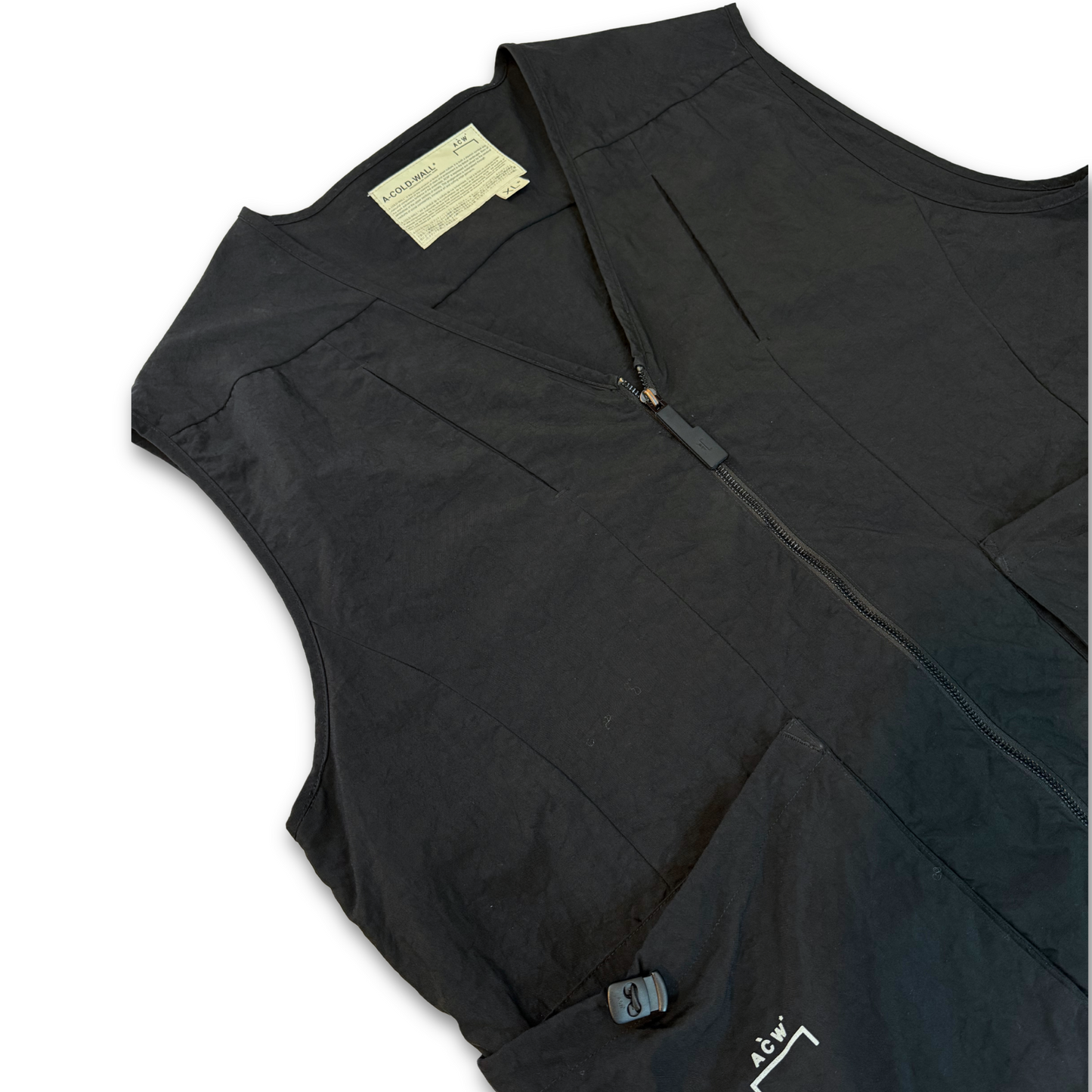 A-COLD-WALL NYLON UTILITY VEST (XL)