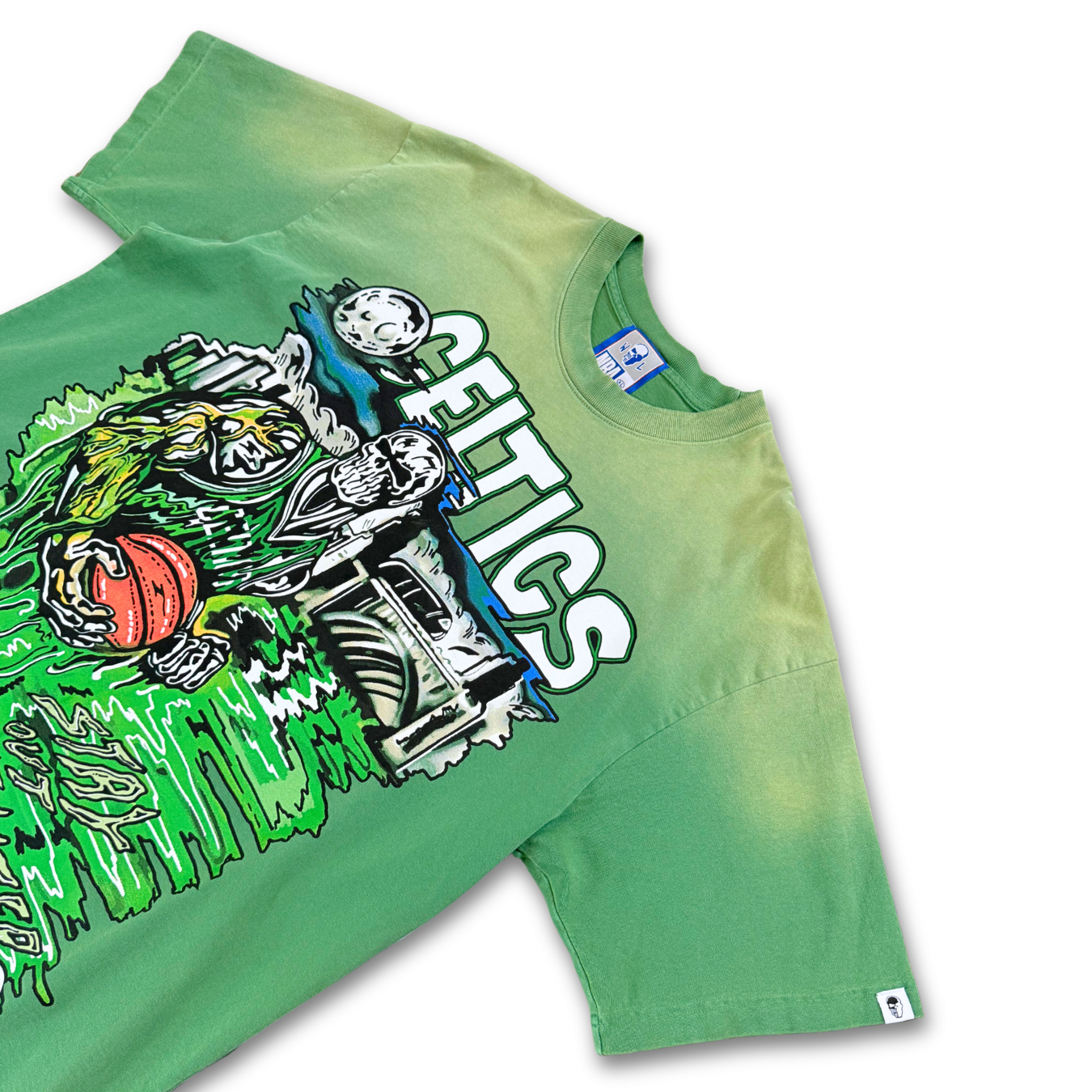 Warren Lotas x Boston Celtics "Dirty Water" Tee (XL)