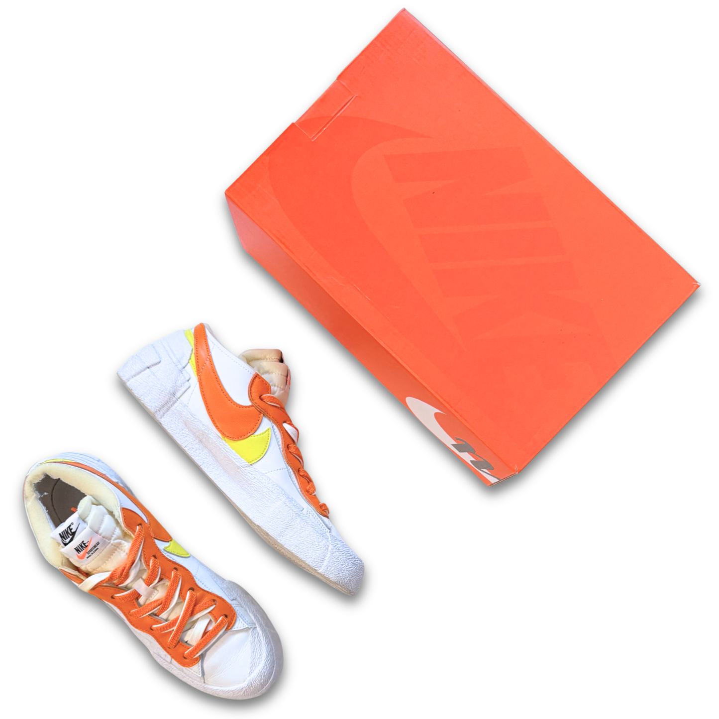 SACAI X NIKE BLAZER LOW 'MAGMA ORANGE' (US 9)