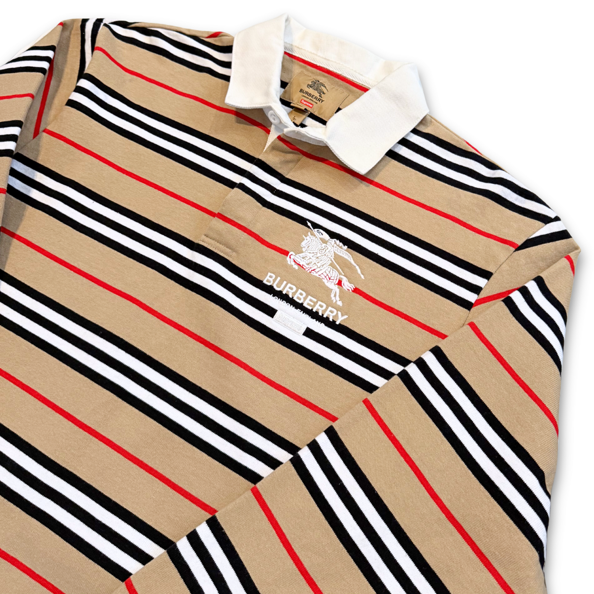 Supreme x Burberry Rugby 'Beige' (L)