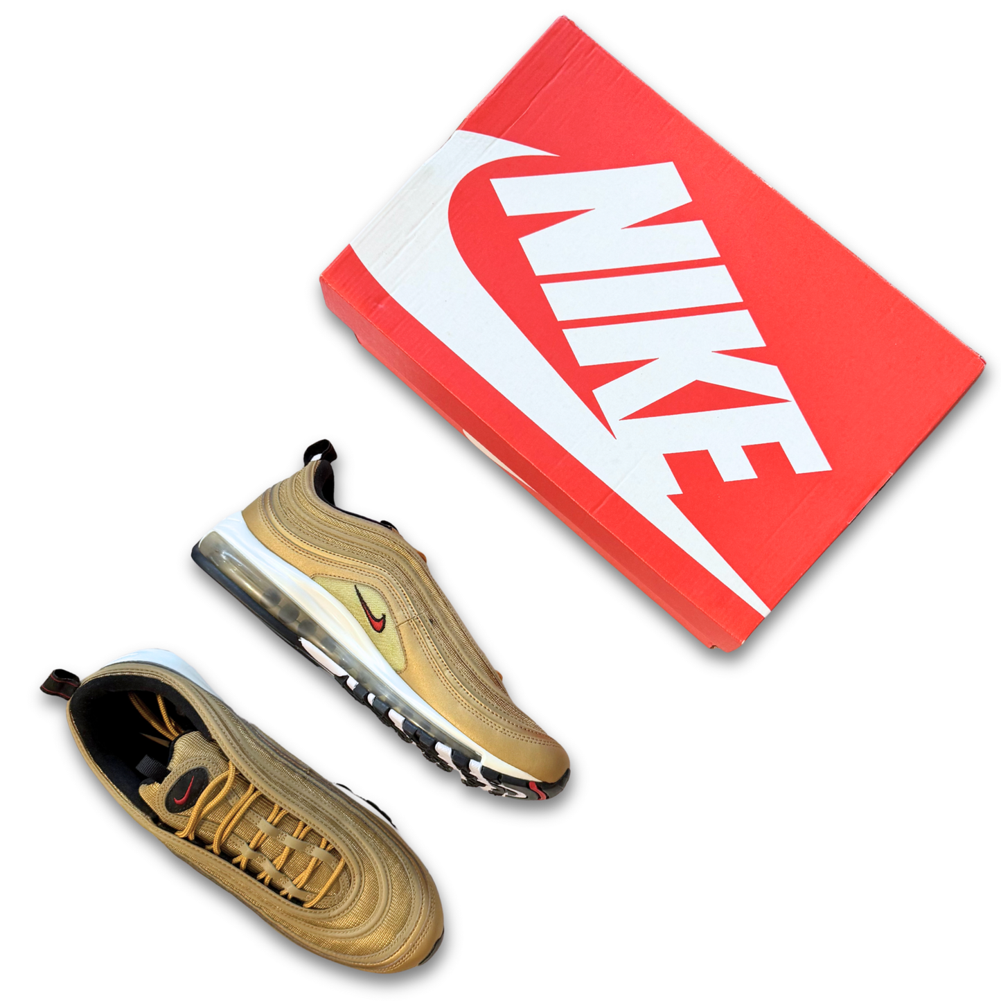 NIKE AIR MAX 97 'METALLIC GOLD' (US 11)