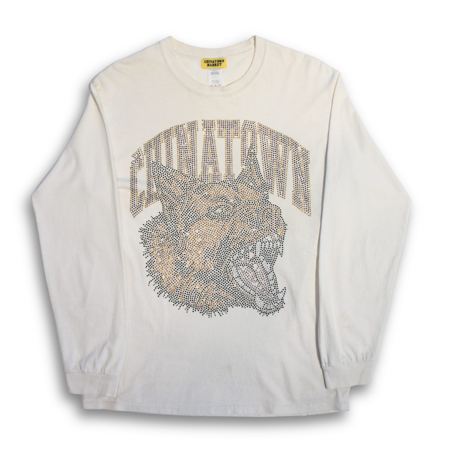 CHINATOWN MARKET SS18 'BEWARE OF THE DOG' LONGSLEEVE (M)