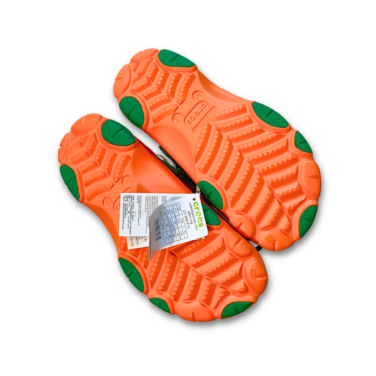 CROCS X CARROTS CLOG (US 12)