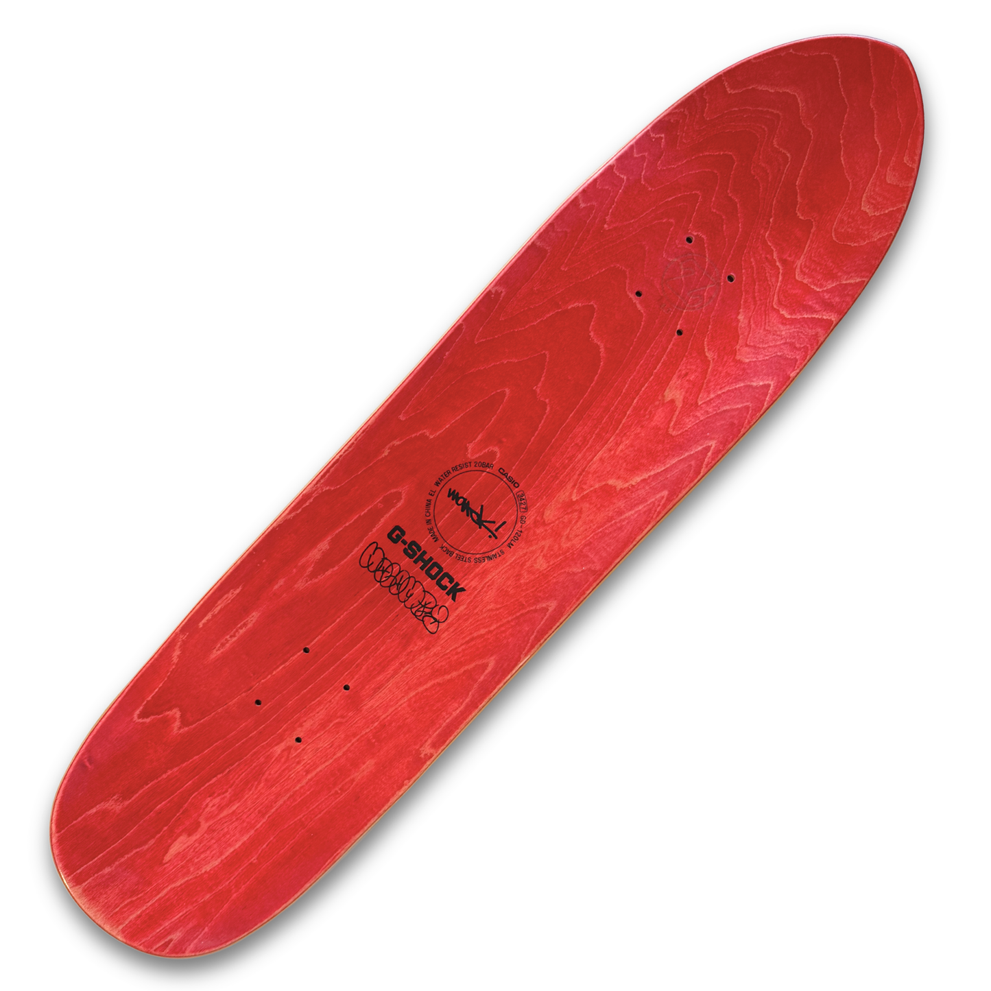G-SHOCK X MAROK DESIGN SKATEBOARD DECK