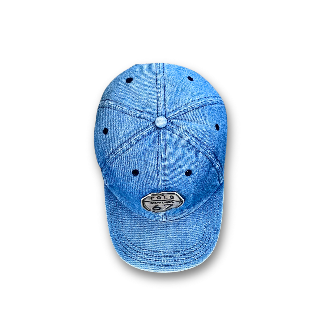 Ralph Lauren Polo '67 Denim baseball cap