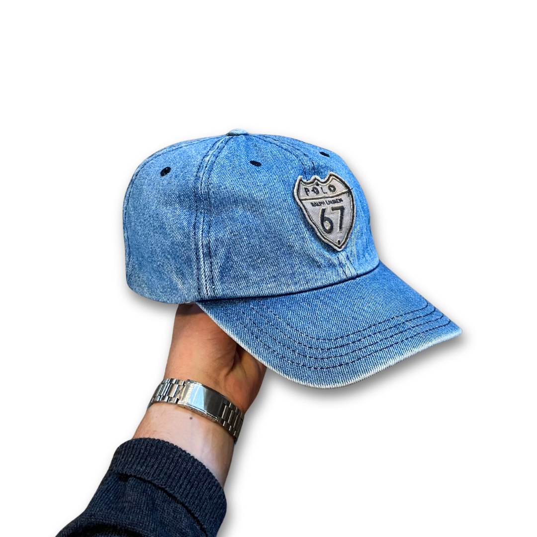 Ralph Lauren Polo '67 Denim baseball cap