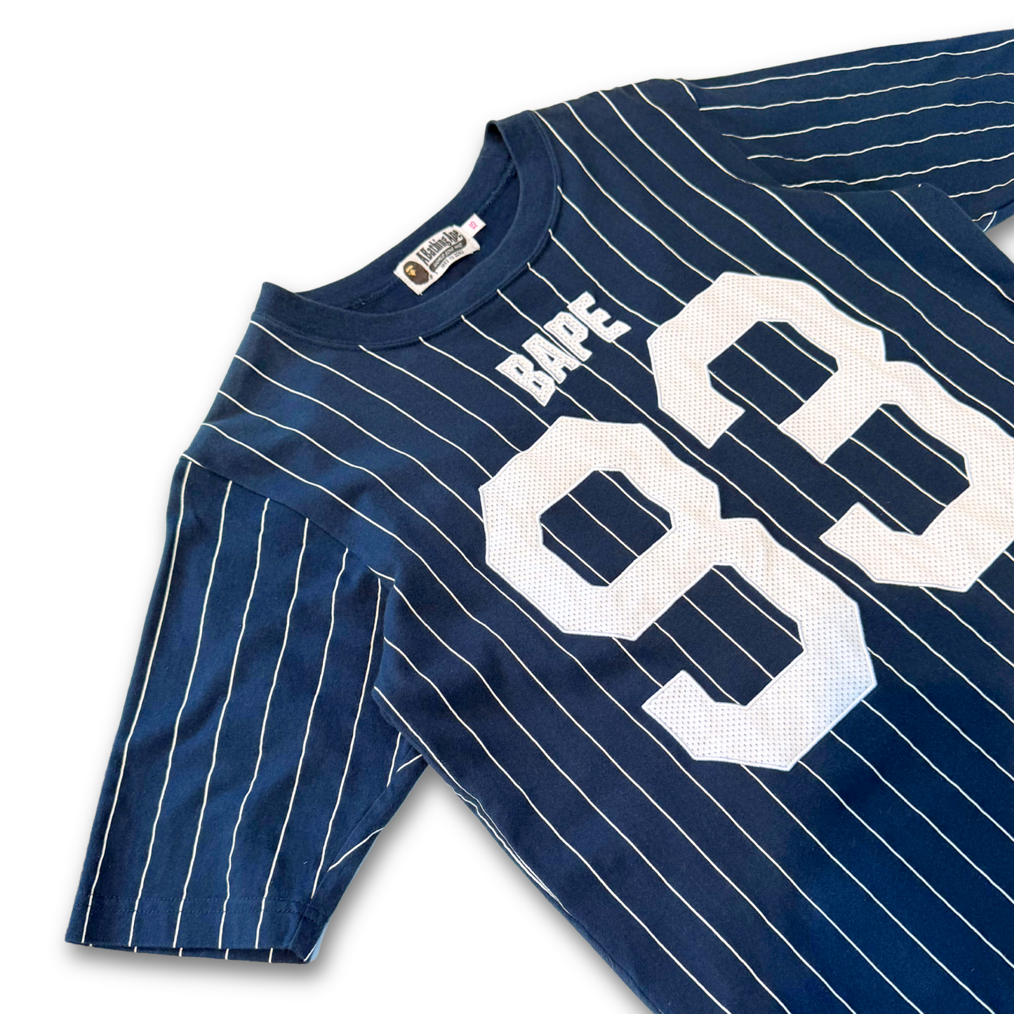 BAPE '93' STRIPED TEE (XS)