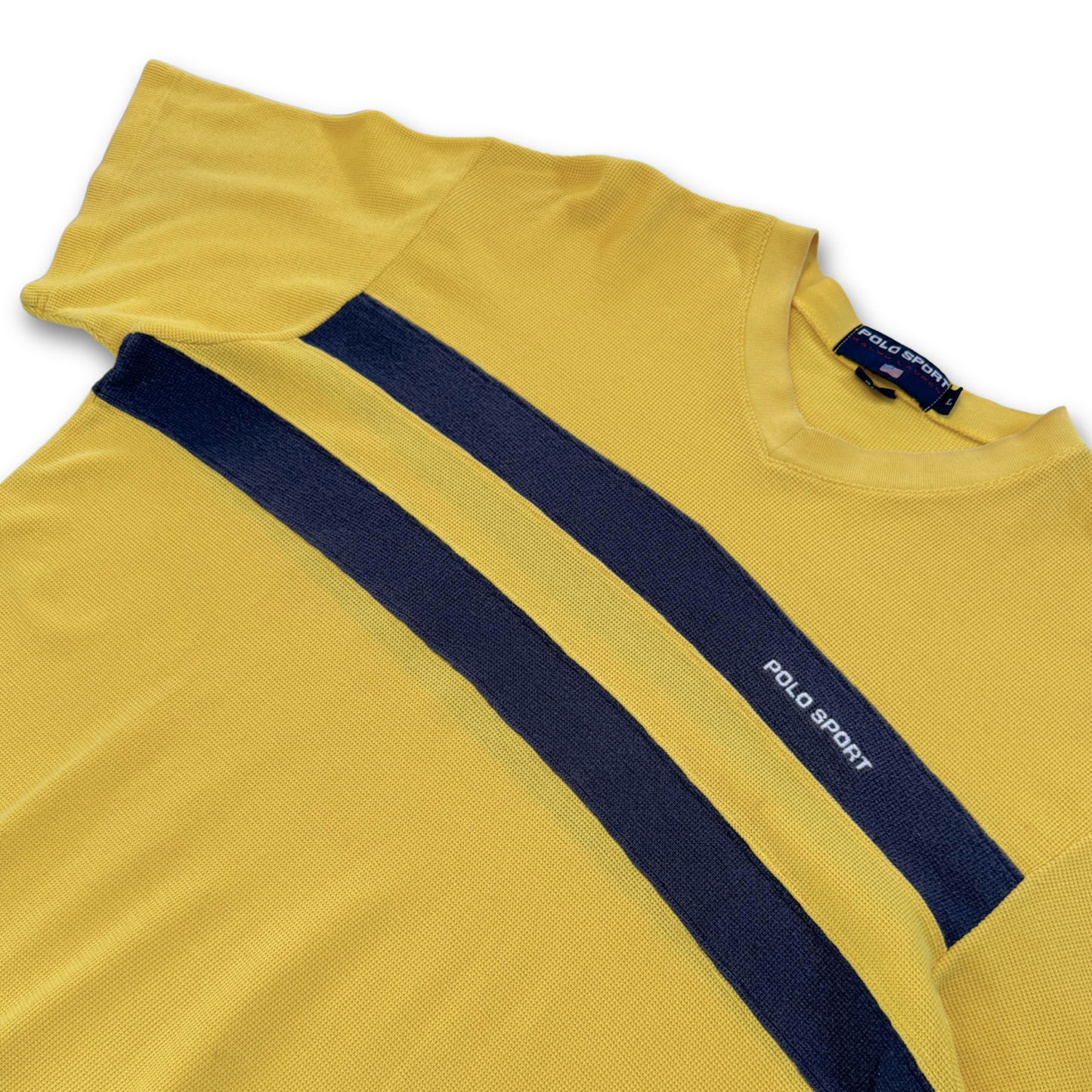 VINTAGE RALPH LAUREN. POLO SPORT KNIT TEE (L)