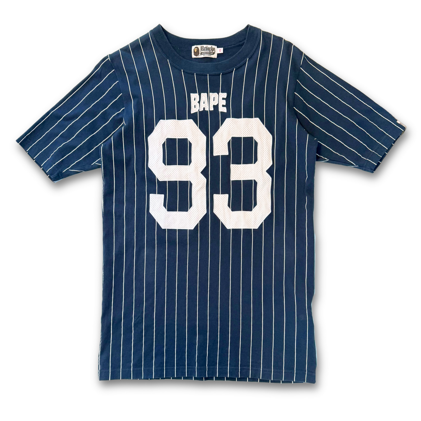 BAPE '93' STRIPED TEE (XS)