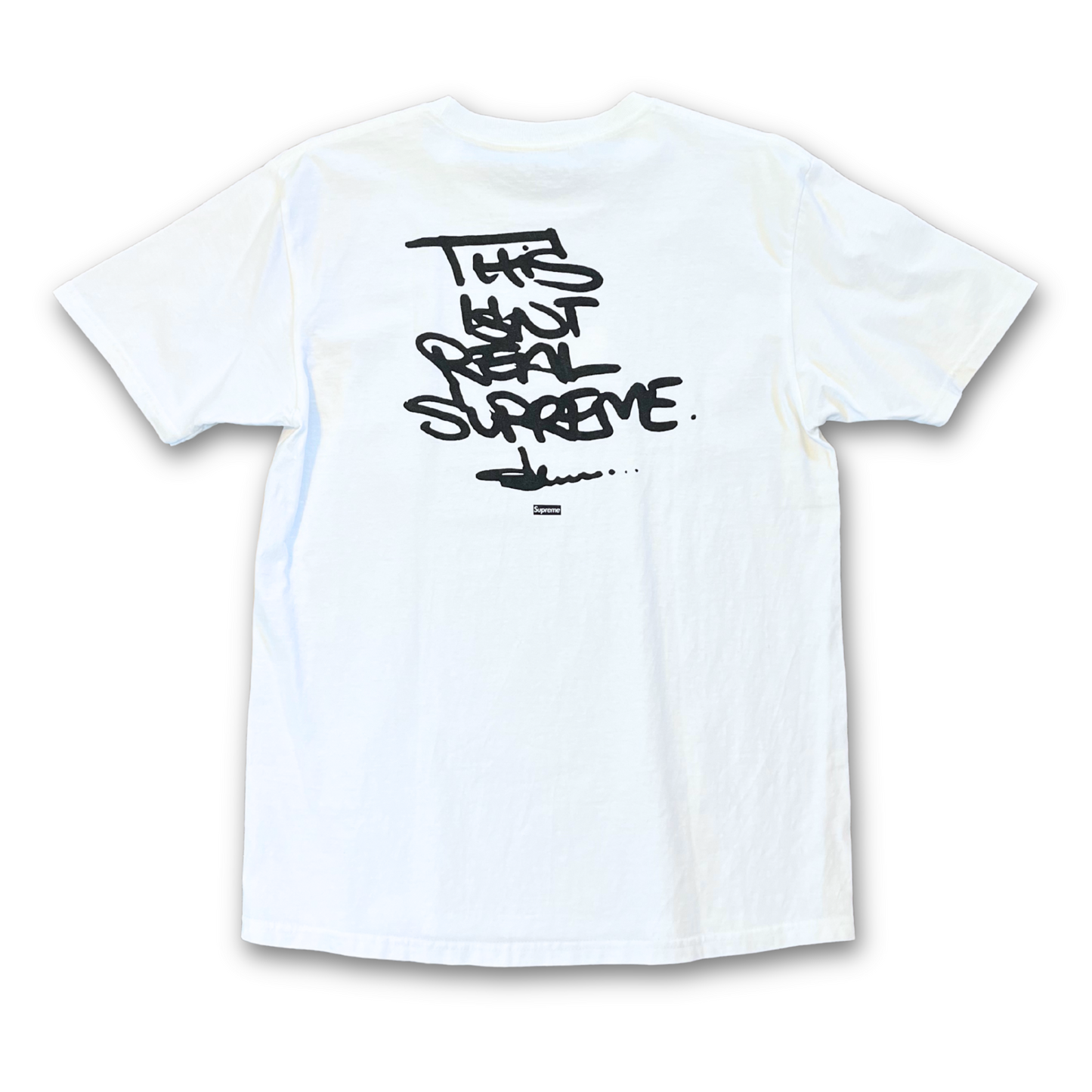 SLAWN X SUPREME BOX LOGO TEE (L)