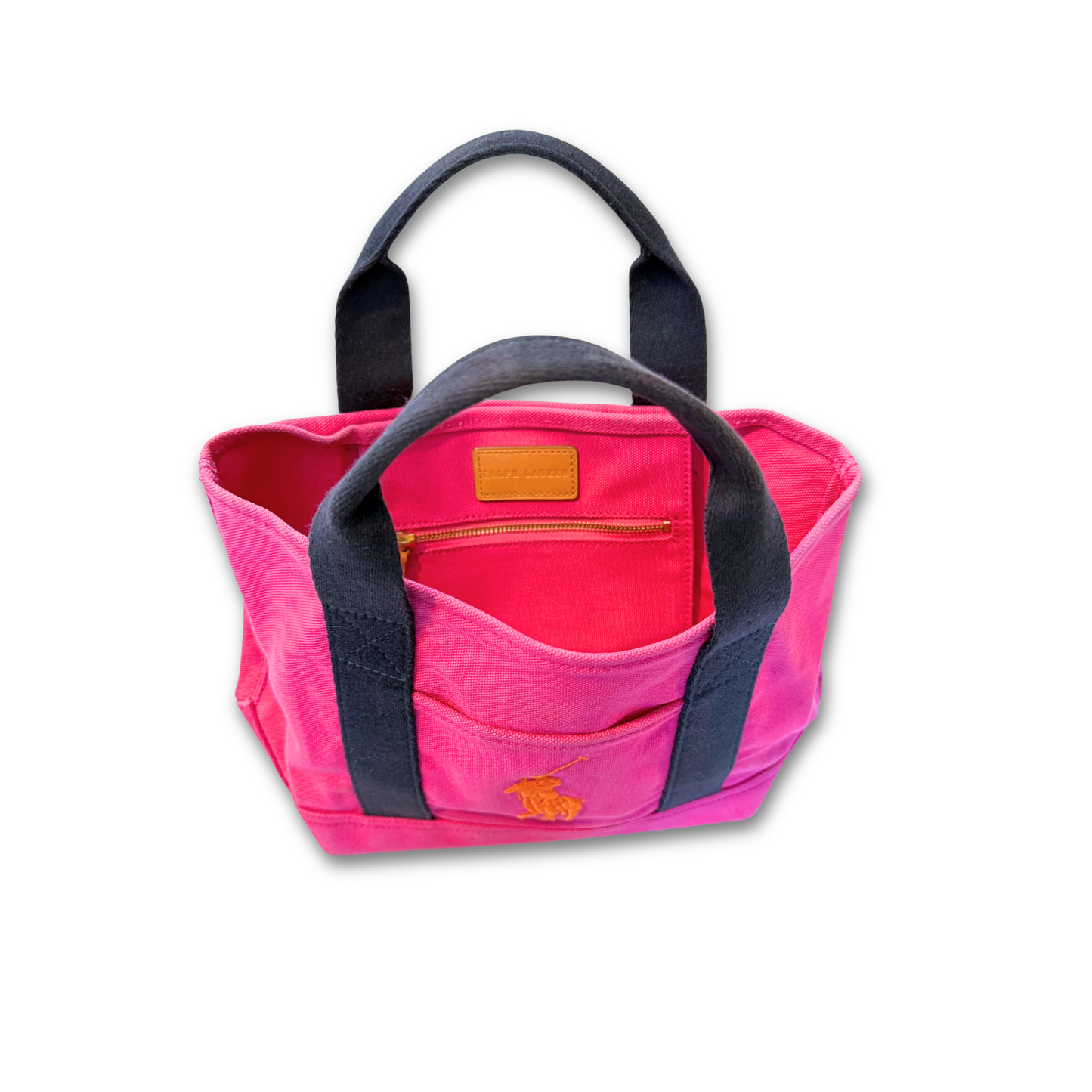 RALPH LAUREN MINI TOTE HANDBAG