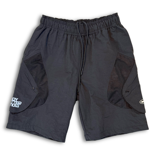 BBK X CORTEIZ NYLON PANEL SHORTS (30")