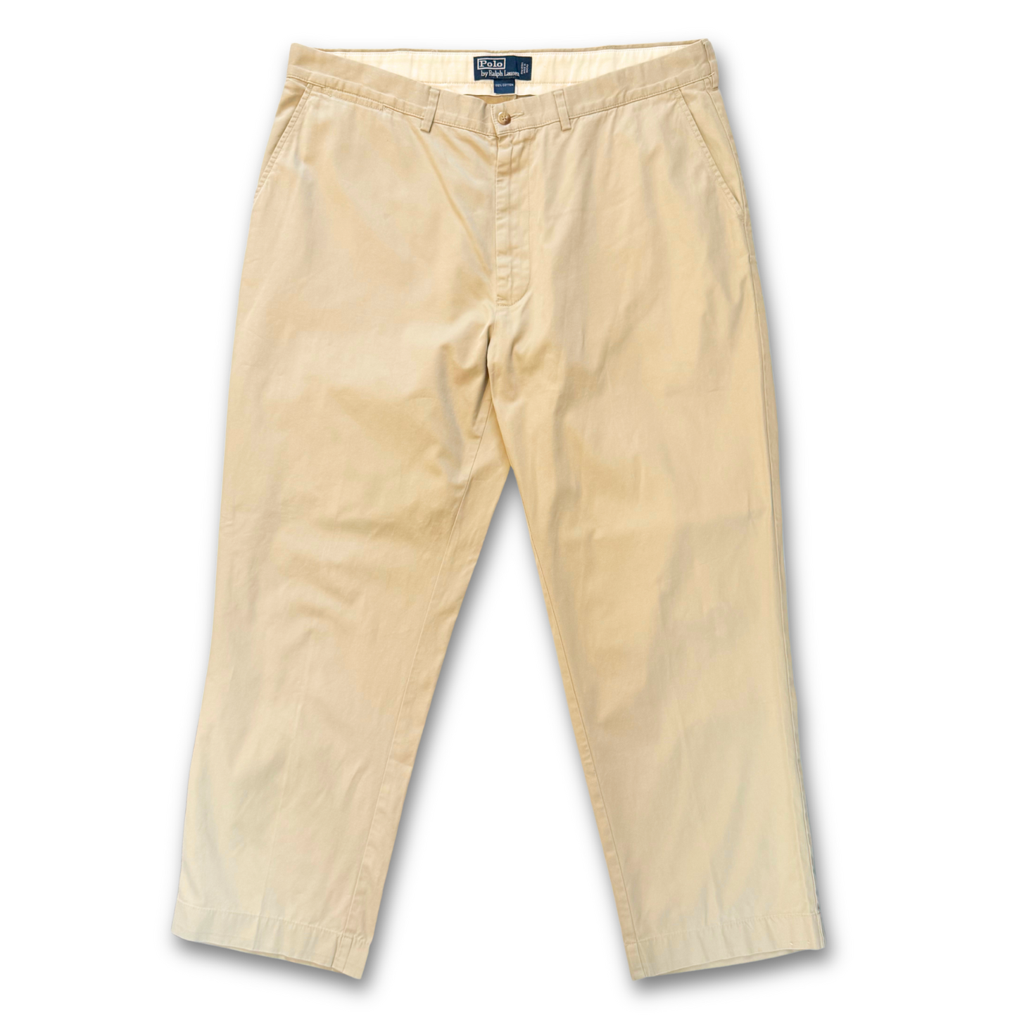 RALPH LAUREN BEIGE CHINO PANTS (38X28)