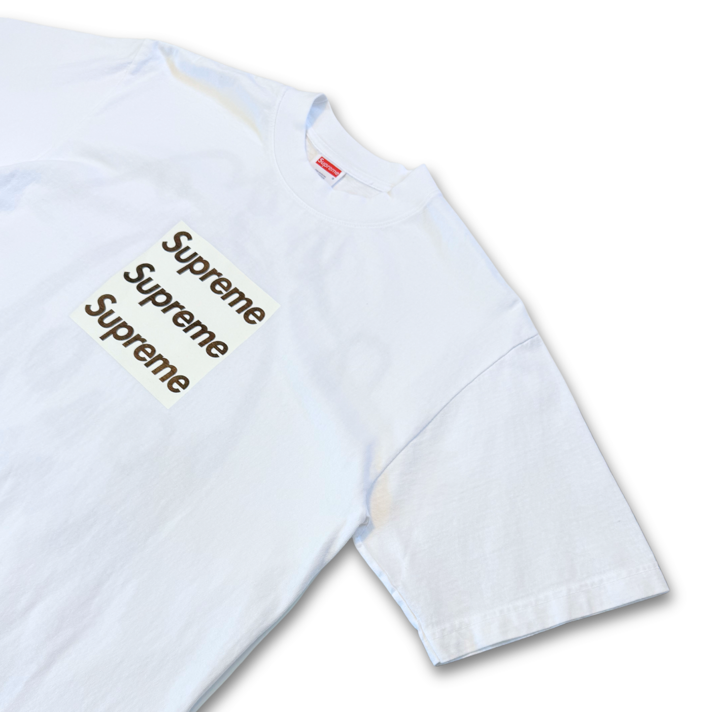 ASSPIZZA SUPREME TRIPLE BOX LOGO TEE (S)