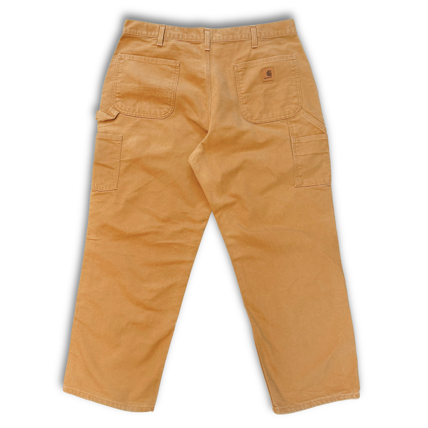 CARHARTT CANVAS CARPENTER PANTS (37X30)