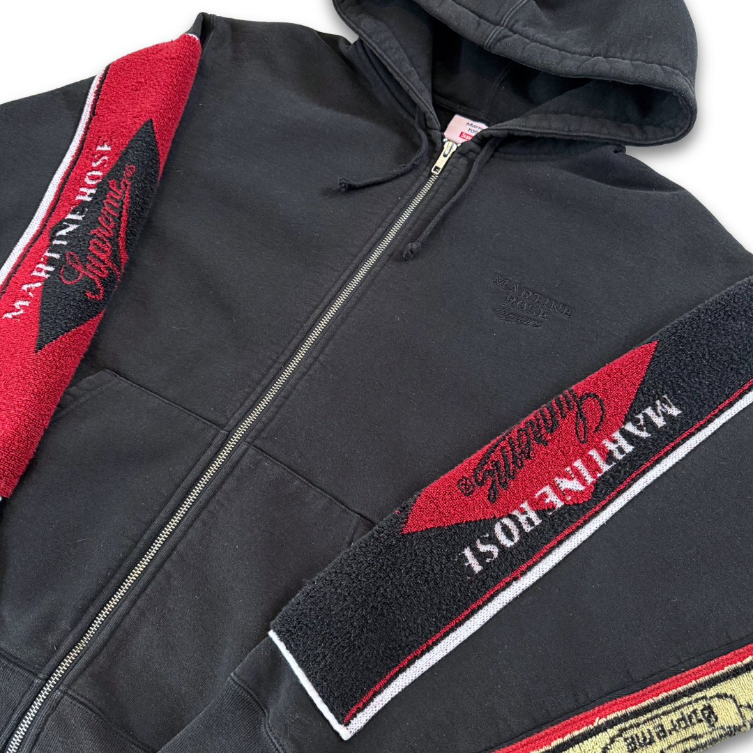 Supreme x Martine Rose Towel Zip Up Hoodie (M)