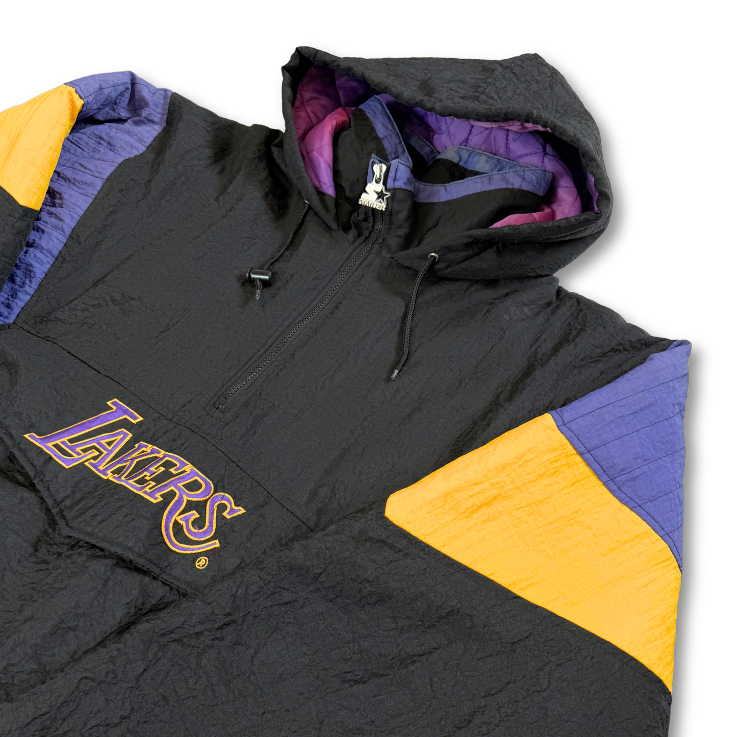 90's LA Lakers X Starter Half-Zip Jacket
