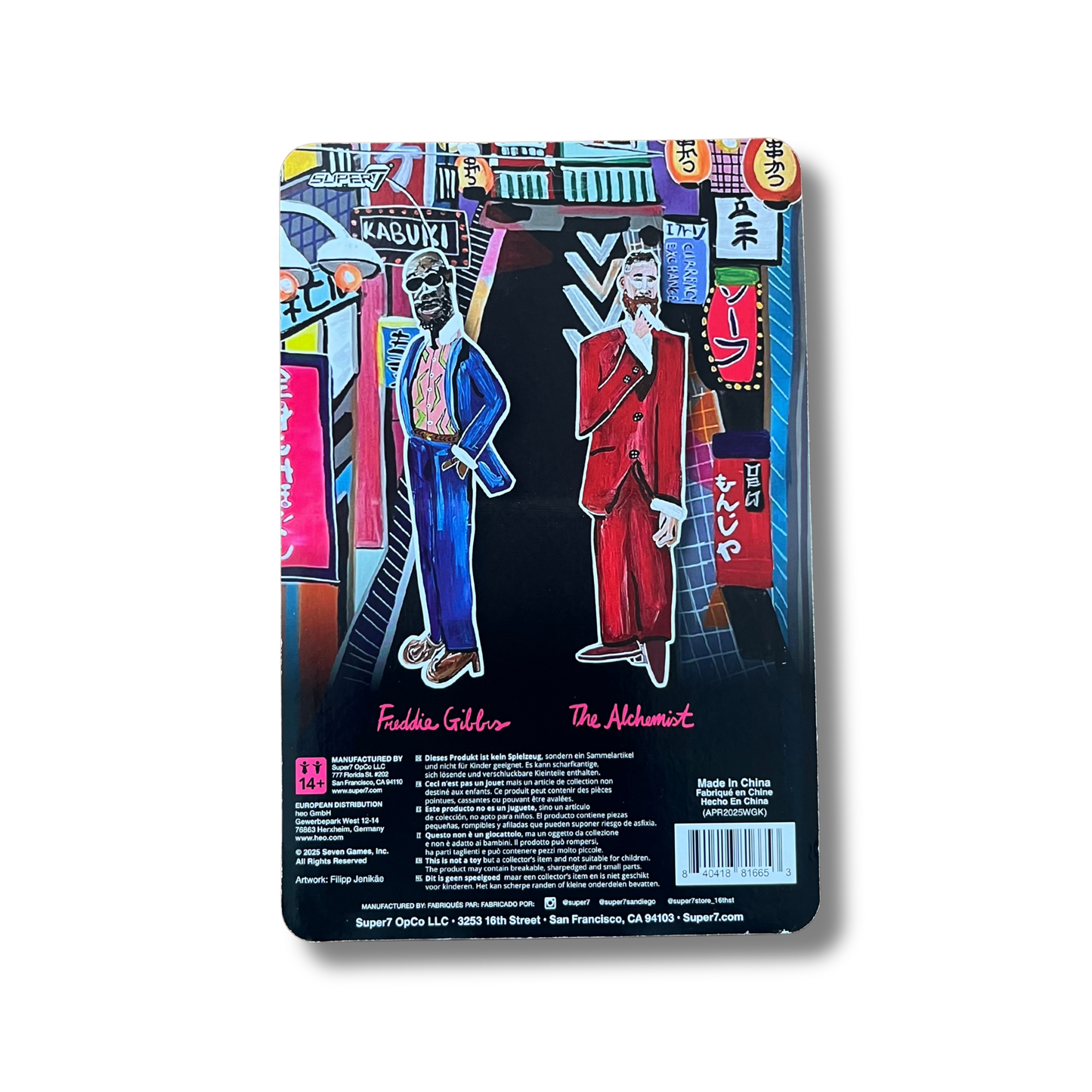 Freddie Gibbs & The Alchemist - Alfredo 2 Super 7 Figures