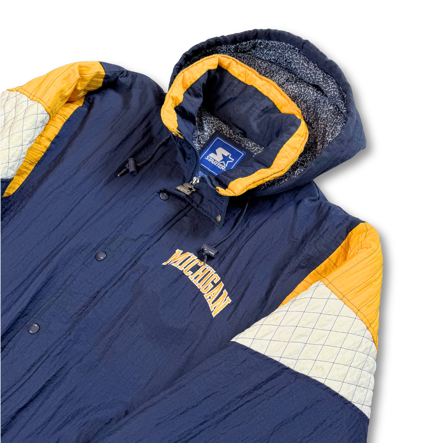 90s Michigan Wolverines Starter Jacket (XL)