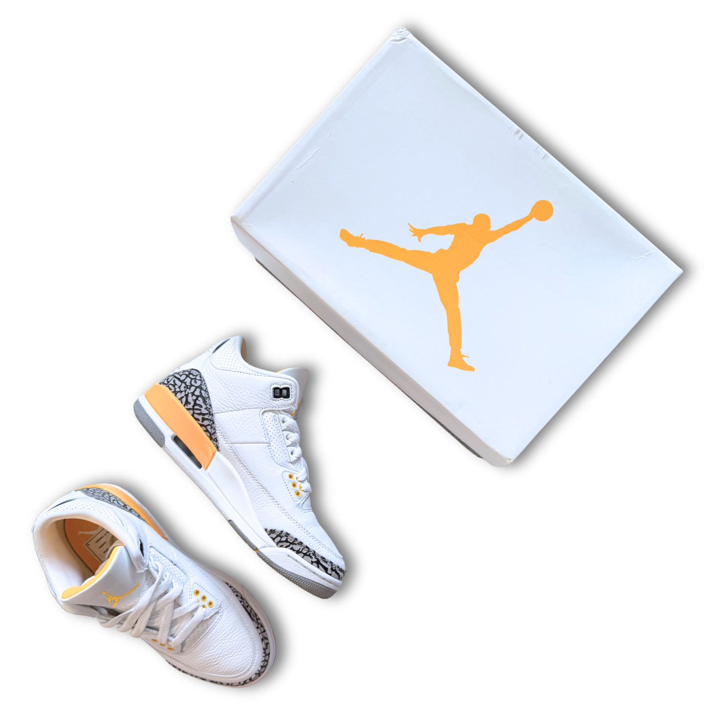 JORDAN 3 RETRO 'LASER ORANGE' (US 6W)