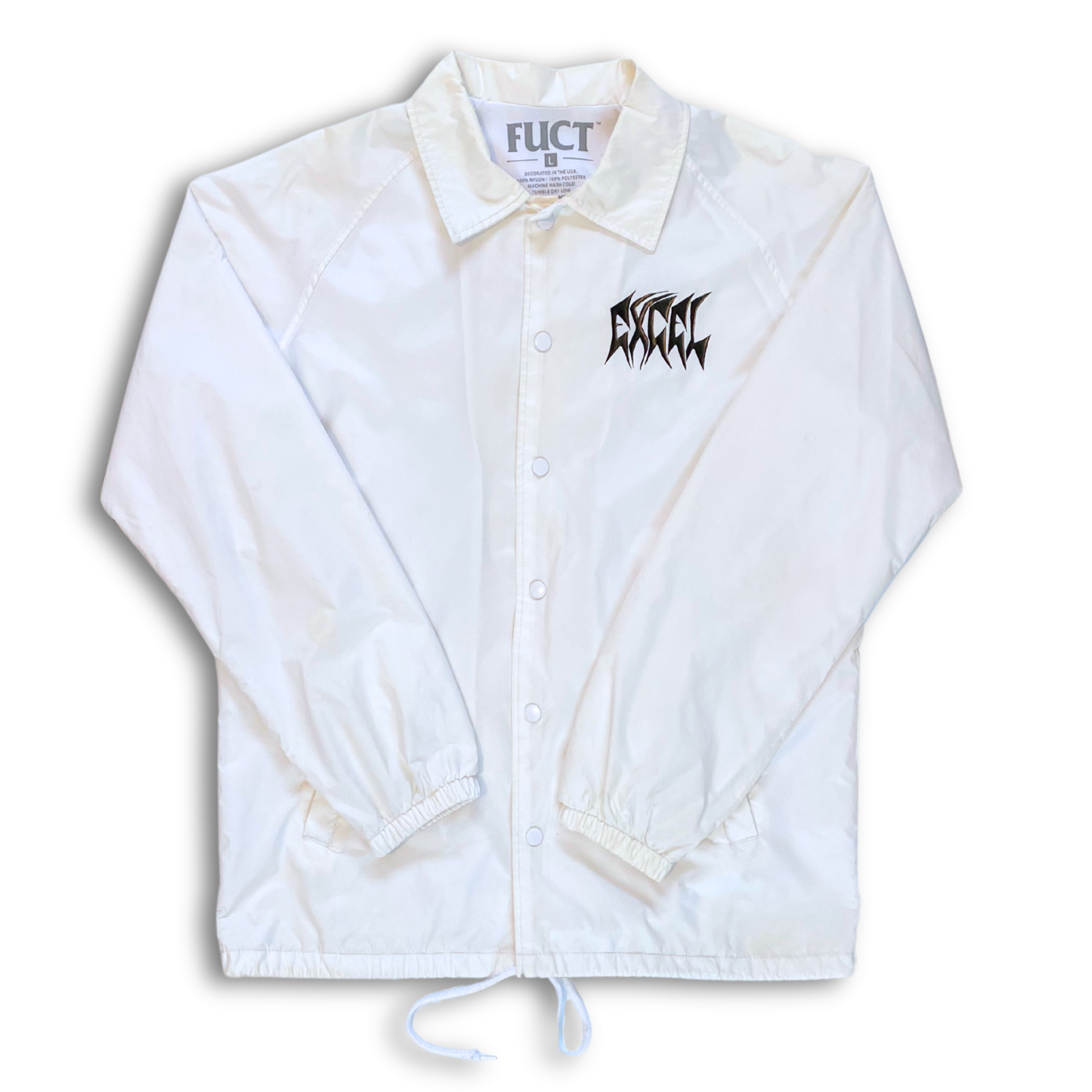 FUCT ‘EXCEL’ COACH JACKET (L)