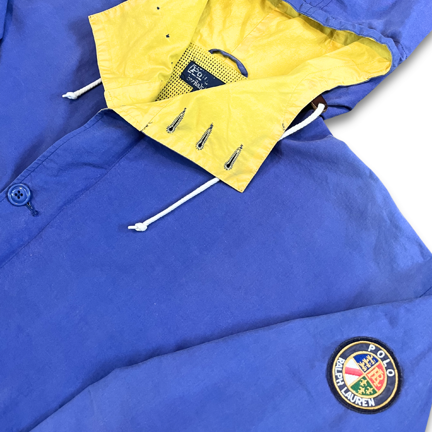 Polo by Ralph Lauren hooded sailing jacket (L)