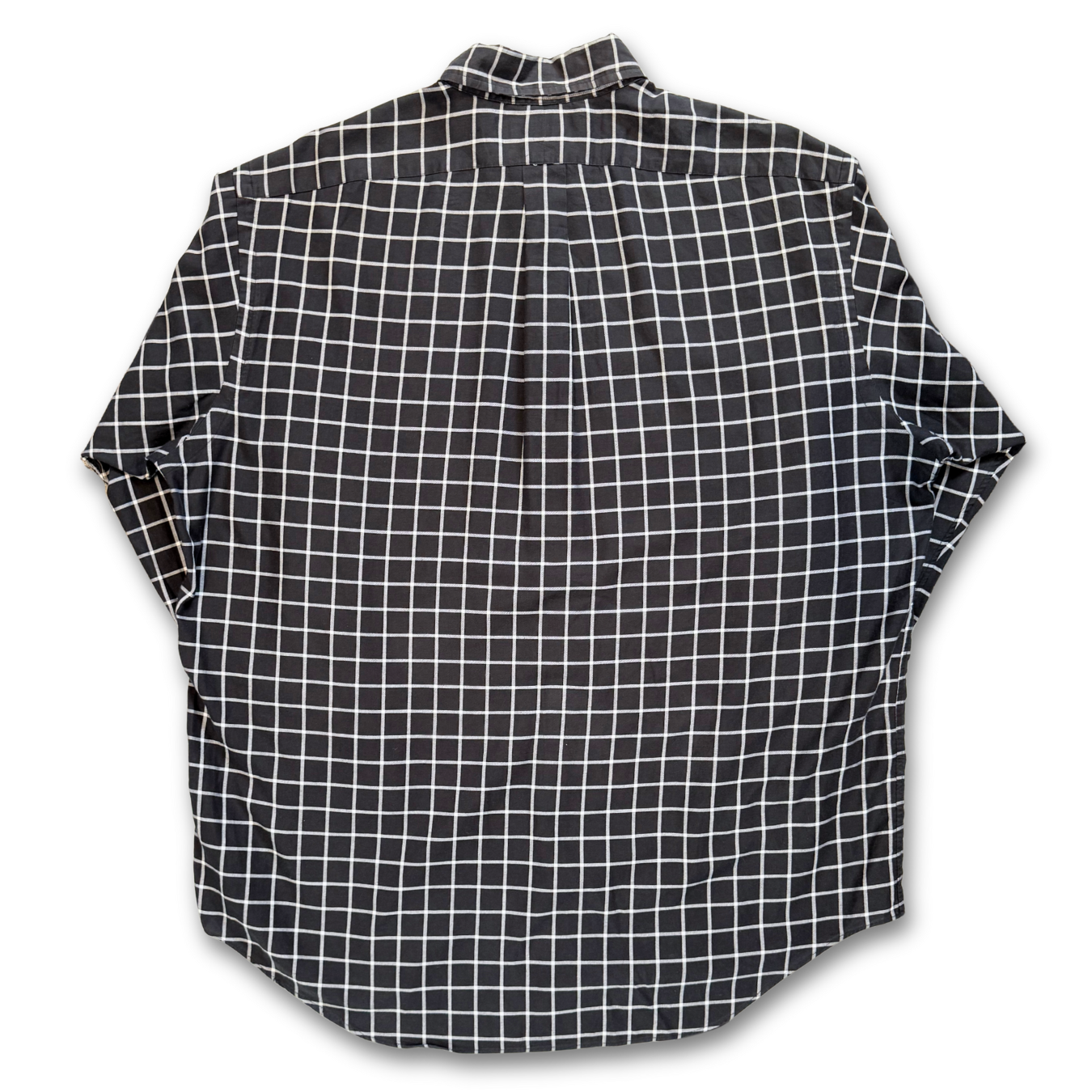 RALPH LAUREN WINDOWPANE BUTTON UP SHIRT (L)