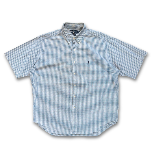 RALPH LAUREN S/S ‘BLAKE’ BUTTON UP SHIRT (XL)