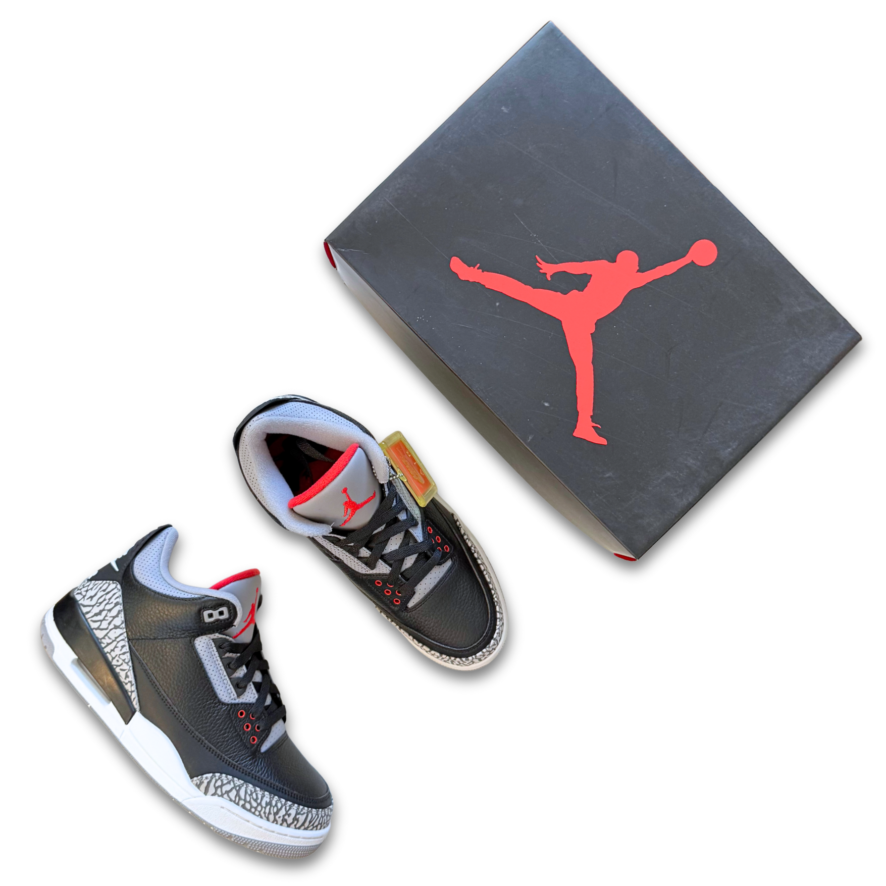 jordan 3 black cement 9.5