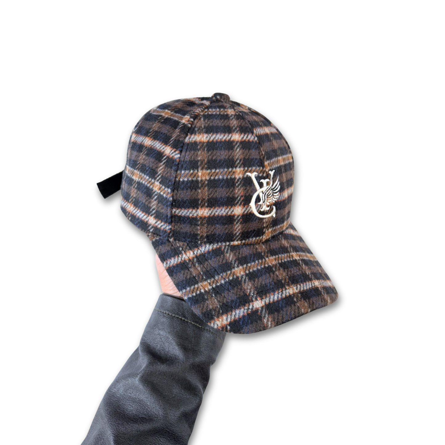 VIC WING WOOL PLAID CAP