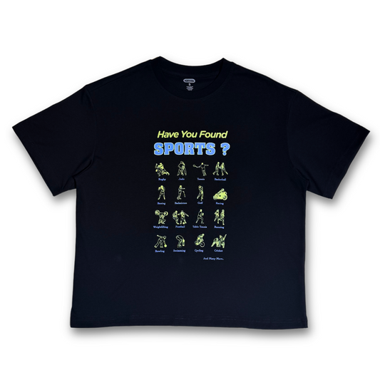 IN:SPACE 'HAVE YOU FOUND SPORTS?" TEE