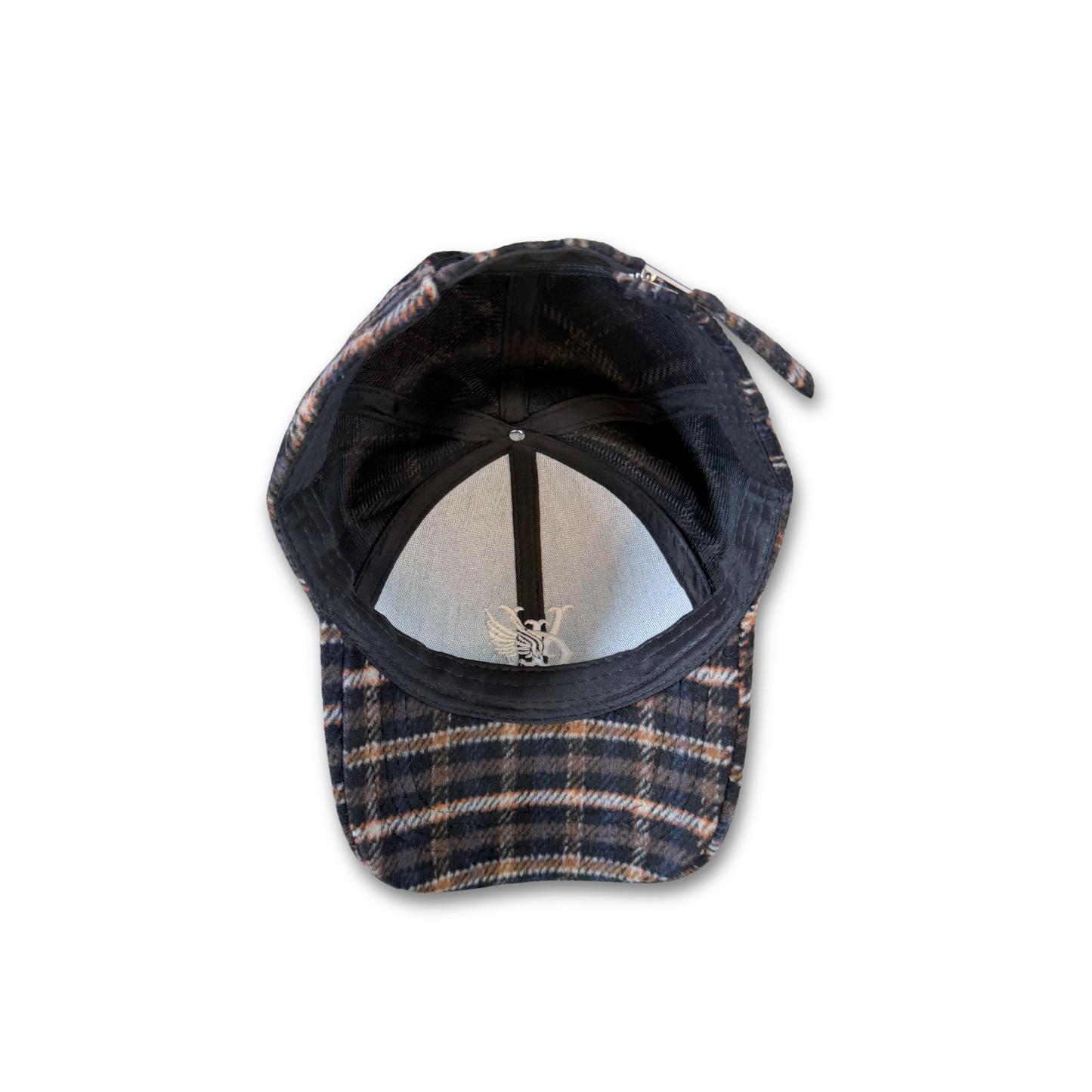 VIC WING WOOL PLAID CAP