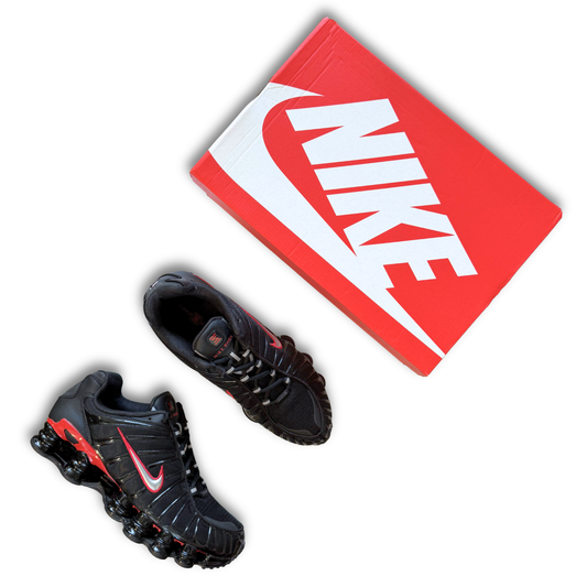 NIKE SHOX TL "UNIVERSITY RED" (US 8)
