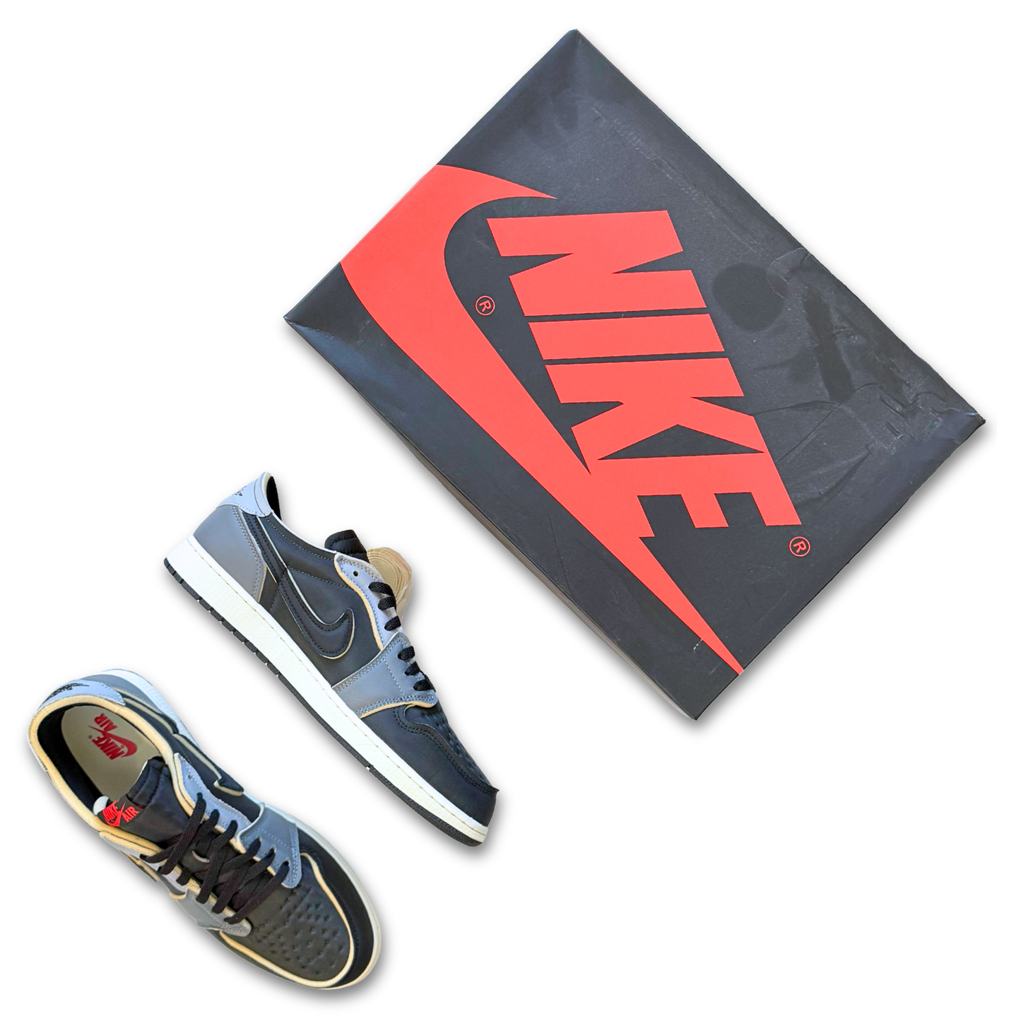Air Jordan 1 Low OG EX 'Dark Smoke Grey' (US 13)