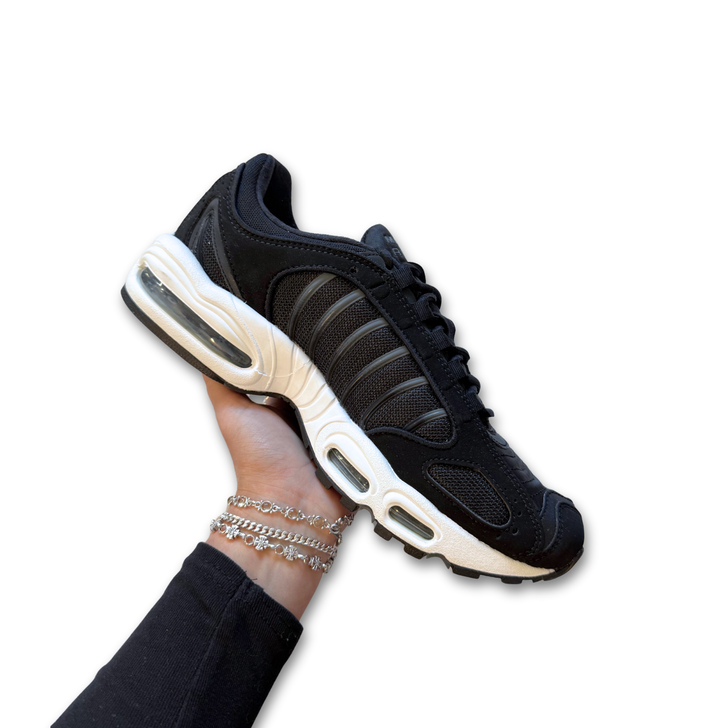 NIKE AIR MAX TAILWIND 4 'BLACK KHAKI' (US 8.5)