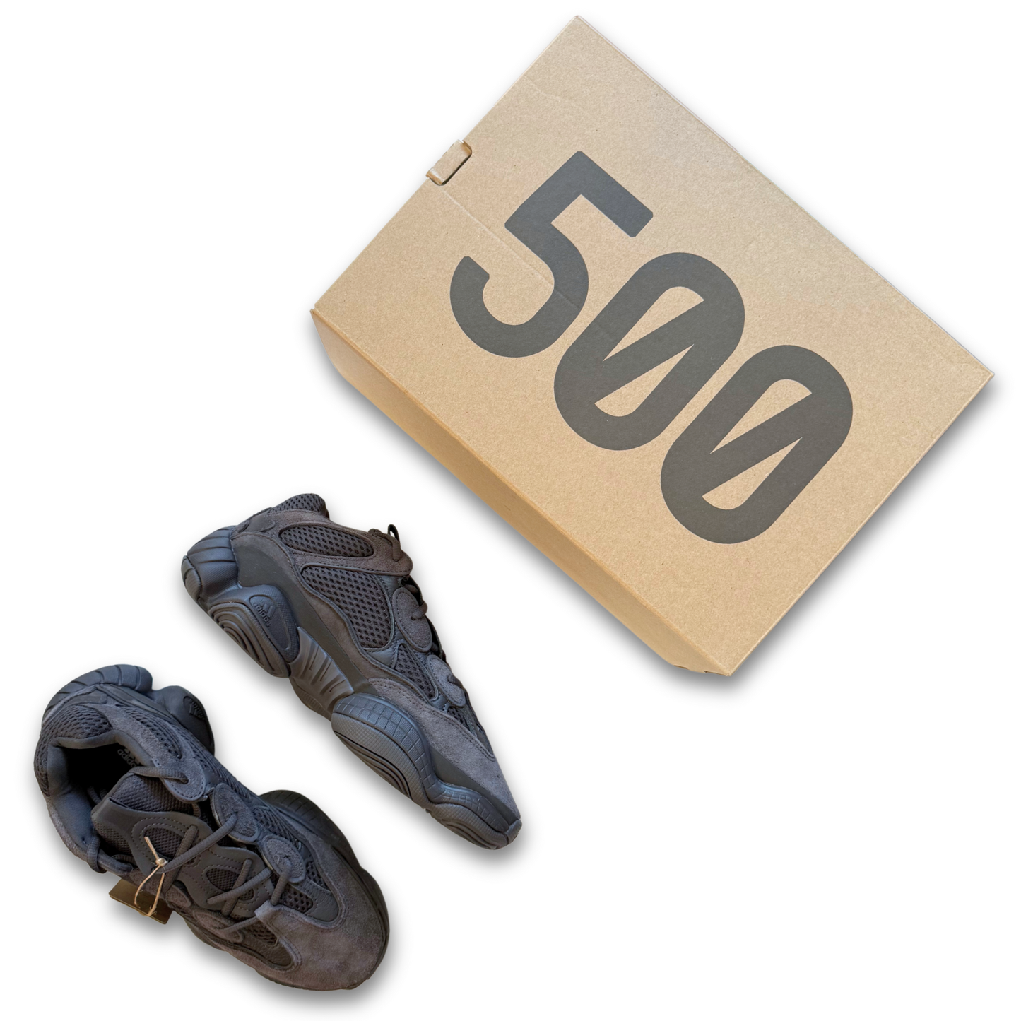 ADIDAS YEEZY 500 'GRANITE' (US 7.5)